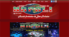 Desktop Screenshot of circodinapoli.com.br